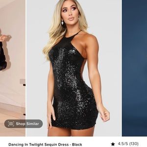Fashion Nova Twilight Sequin Dress